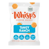 Whisps Single Serve Single Ranch Cheese Crisp, 1 Ounces, 6 per case