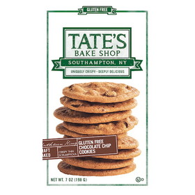 Tate's Bake Shop Gluten Free Chocolate Chip Cookies, 7 Ounces, 6 per case