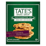 Tate's Bake Shop Oatmeal Raisin Cookies, 3.5 Ounces, 12 per case
