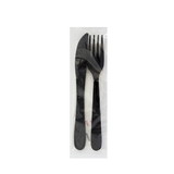 The Safety Zone Heavy Weight Fork Knife Kit With Salt & Pepper, 250 Count, 1 Per Case