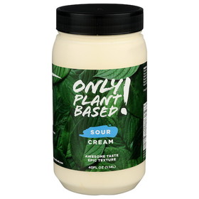 Only Plant Based 846952000121 Sour Cream Plant Based 3-40 Fluid Ounce