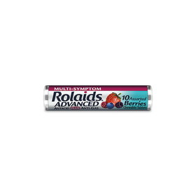 Rolaids Advanced Multi Sympton Assorted Berries, 10 Count, 24 per case
