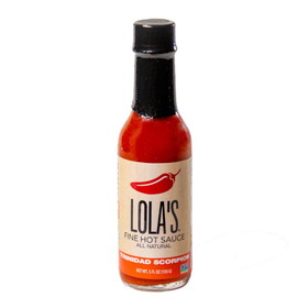 Lola's Fine Hot Sauce Trinidad Scorpion Case, 5 Ounces, 12 per case