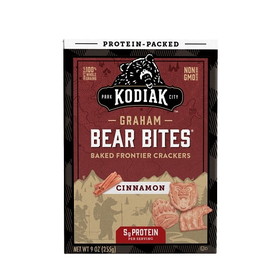 Kodiak Cakes 1413 Cinnamon Graham Crackers Bag In Box 8-9 Ounce