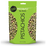 Wonderful Pistachios 070146A2EC Pistachio No Shell Roasted & Salted 12-12 Ounce