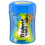 Trident 0S. Gum Blue Raspberry Shrink Pack, 40 Count, 4 per case