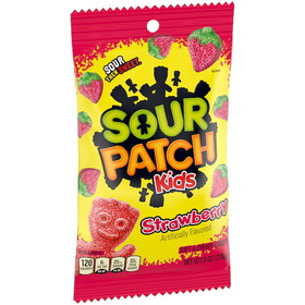 Sour Patch Kids Strawberry Peg, 8 Ounce, 12 per case