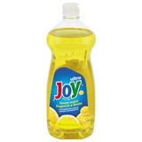 Joy Ultra Lemon Scent Dishwashing Liquid, 30 Fluid Ounces, 10 per case