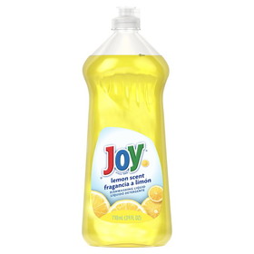 Joy Non-Ultra Lemon Scent Dishwashing Liquid, 25 Fluid Ounce, 10 per case
