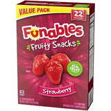 Funables Strawberry Fruit Snacks, 17.6 Ounces, 5 per case
