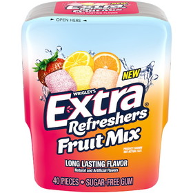 Extra Refreshers Fruit Mix, 40 Piece, 6 per case
