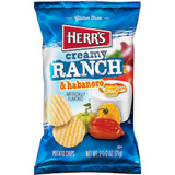 Herr Foods Inc Creamy Ranch Habanero Chips, 2.5 Ounces, 12 per case