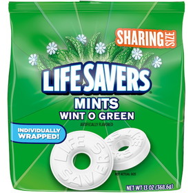 Lifesavers Wint-O-Green Stand Up Pouch, 13 Ounces, 6 per case