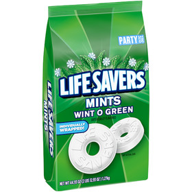 Lifesavers Wint-O-Green Stand Up Pouch, 44.93 Ounces, 6 per case