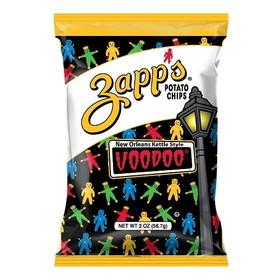 Zapp's Potato Chips Voodoo Limited Edition, 2 Ounces, 25 per case