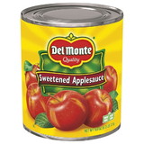 Del Monte Sweetened Applesauce Can, 108 Ounces, 6 per case