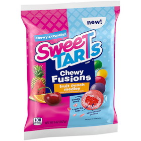 Sweetarts Chewy Fusions Fruit Punch Medley, 5 Ounces, 12 per case