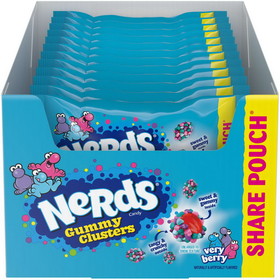 Nerds Gummy Clusters Very Berry, 3 Ounces, 12 per box, 4 per case