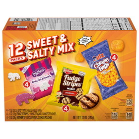 Otg Variety Packs Sweet &amp; Salty Variety, 12 Ounce, 4 per case