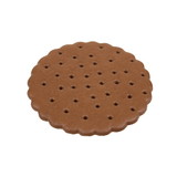 Weston Foods Round Chocolate Wafer, 21.4 Pounds, 1 per case