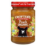 Crofters Organic Peach Premium Spread, 16.5 Ounces, 6 per case
