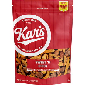 Kar's Nuts Sweet &amp; Spicy, 28 Ounces, 6 per case