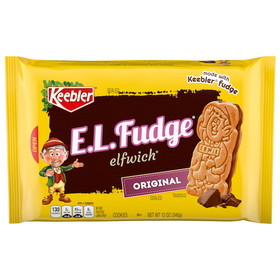 Keebler - E.L. Fudge Elf Sandwich Original 12/12 Ounce, 12 Ounce, 12 per case