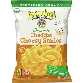 Annie's Cheesy Puffs, 4 Ounces, 12 per case