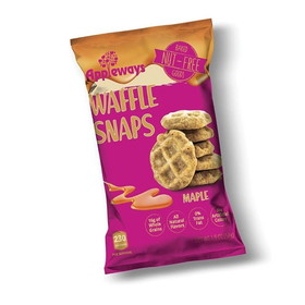 Appleways Whole Grain Maple Waffle Snaps, 1 Each