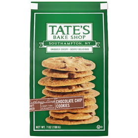 Tate's Bake Shop Chocolate Chip Cookies 7 Ounce, 7 Ounces, 12 per case