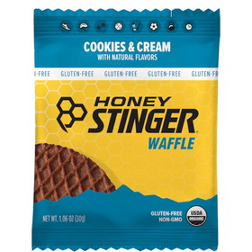 Honey Stinger Organic Cookies &amp; Creme Waffle, 1 Each, 12 per box, 8 per case