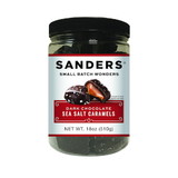 Sanders Dark Chocolate Sea Salt Caramel Tub, 18 Ounces, 6 per case