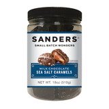 Sanders Milk Chocolate Sea Salt Caramel Tub, 18 Ounces, 6 per case