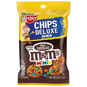 Keebler Mini Chips Deluxe, 3 Ounce, 6 per case