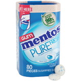 Mentos Gum Mentos Sugar Free Gum 80 Count, 5.64 Ounces, 6 per box, 6 per case