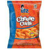 Utz Cheddar Cheese Curls, 1.5 Ounces, 60 per case