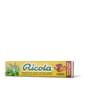 Ricola Original Herb Stick Lozenges, 9 Count, 12 per case
