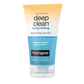 Neutrogena Deep Clean Foam Scrub, 4.2 Fluid Ounces, 4 per case