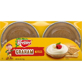 Keebler - Crusts Graham Cracker Mini Pie Crust, 4 Ounce, 12 per case