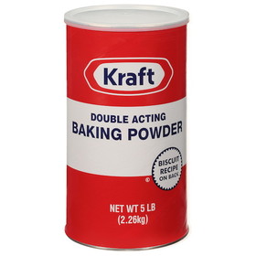 Kraft Baking Powder Original, 5 Pounds, 6 per case