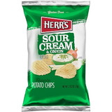 Herr Brands Sour Cream & Onion Chips, 2.5 Ounces, 12 per case