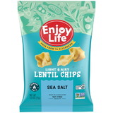 Enjoy Life Sea Salt Lentil Chips, 0.8 Ounces, 12 per case