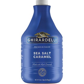 Ghirardelli Sea Salt Caramel Sauce Pump Bottle, 87.3 Ounces, 6 per case