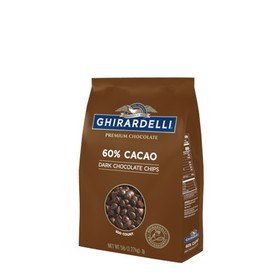 Ghirardelli 60% Cacao Chocolate Chip, 80 Ounces, 2 per case