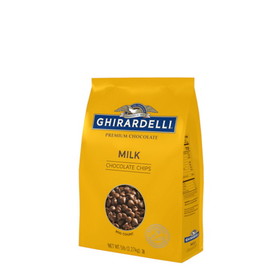 Ghirardelli Milk Chocolate Chips 800 Per Pound, 80 Ounces, 2 per case