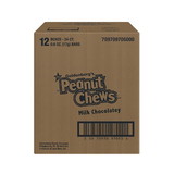 Peanut Chews Milk Chocolate Pre-Priced Stand Up Display, 0.6 Ounces, 12 per case