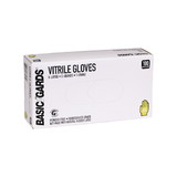Handgards Black Powder Free Vitrile Gloves Extra Large, 100 Each, 10 per case