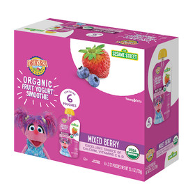 Earth's Best C33313N Mixed Berry Yogurt Smoothie Mix, 4.2 Ounces, 6 per box, 2 per case