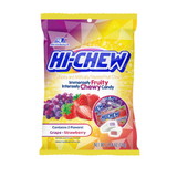 Hi-Chew Grape & Strawberry Bagged Candy Display, 1.94 Ounce, 8 per case