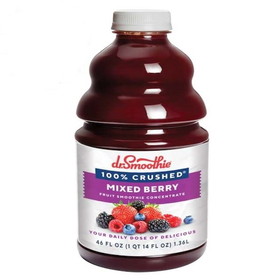 Dr. Smoothie Smoothie Concentrated, Mixed Berry Pet Bottle, 46 Fluid Ounce, 6 per case